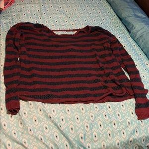 Long sleeve knitted top